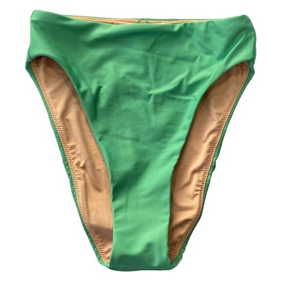 J Crew High Rise Mint Green Bikini Bottom Sz XXS NWT - Picture 4 of 12